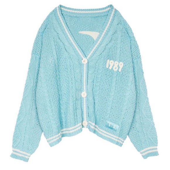 Authentic Taylor Swift 1989 Cardigan Sweater - Picture 1 of 5